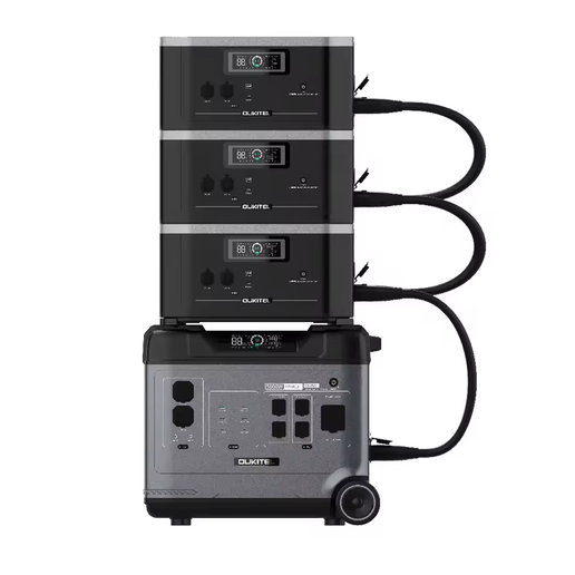 5000W Lifepo4 Battery Portable Power Station with Fast Charging Application Control Overseas Warehouse Stock Solar Generator
