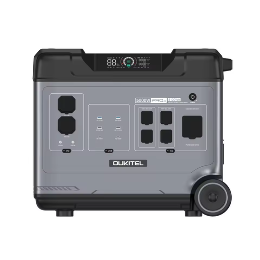 5000W Lifepo4 Battery Portable Power Station with Fast Charging Application Control Overseas Warehouse Stock Solar Generator