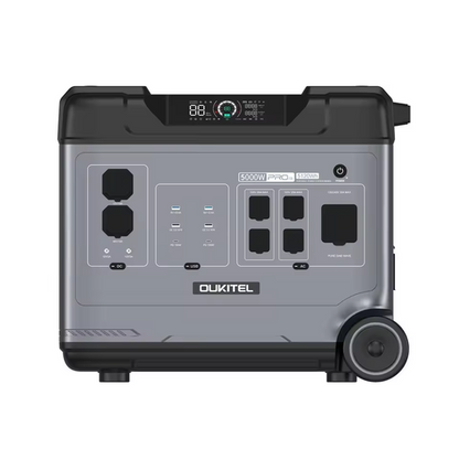 5000W Lifepo4 Battery Portable Power Station with Fast Charging Application Control Overseas Warehouse Stock Solar Generator