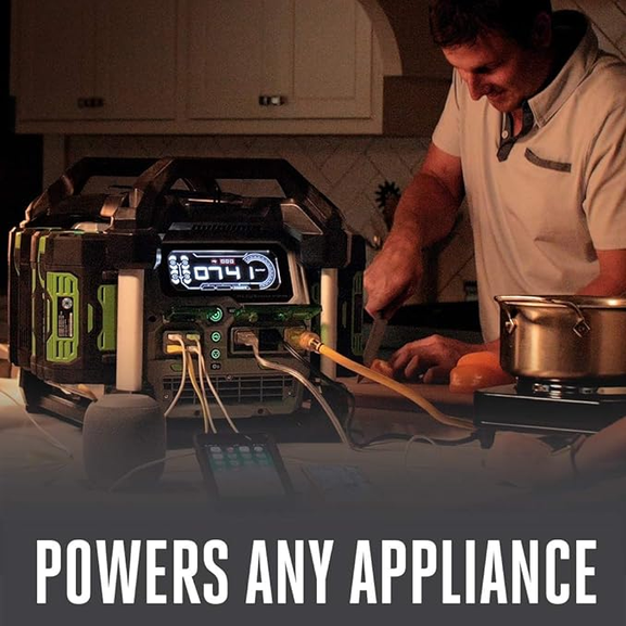 EGO POWER+ Portable Power Station, 3000W, Battery Powered, Inverter Generator for Home and Outdoor, Battery and Charger Not Included - PST3040